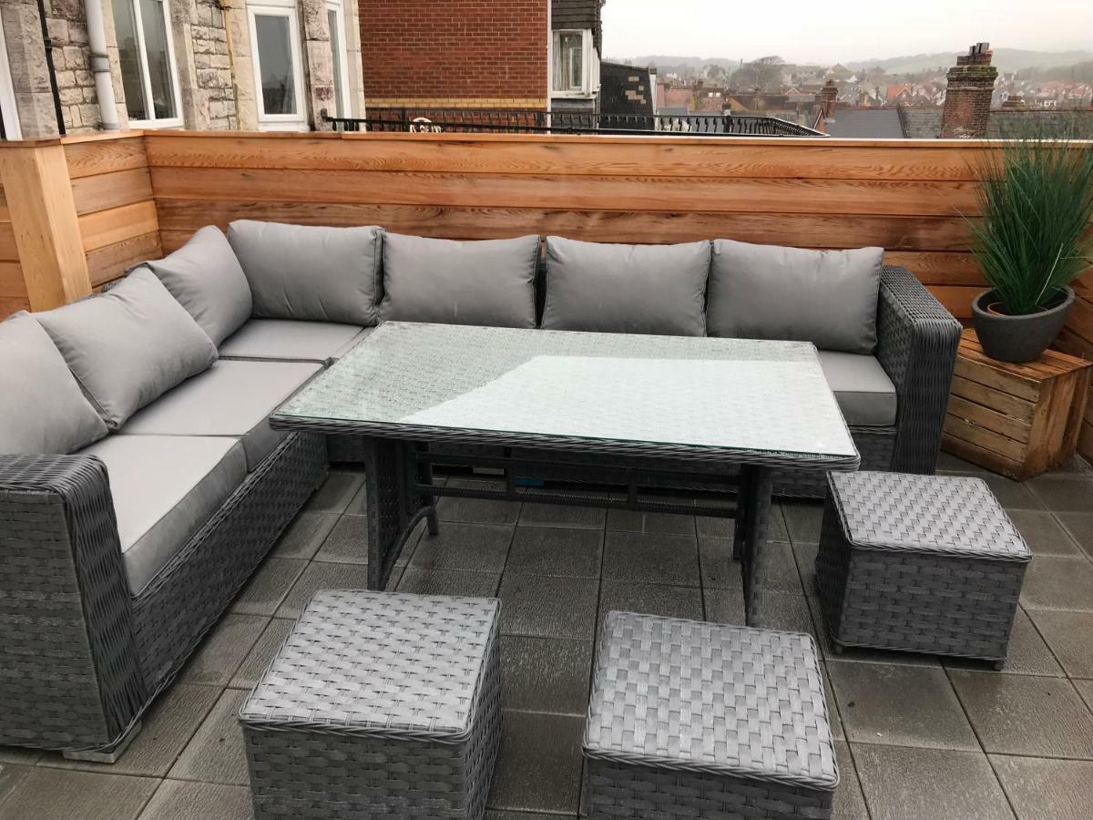 Wight View, Flat 2 Rosslyn House Apartment Swanage Luaran gambar